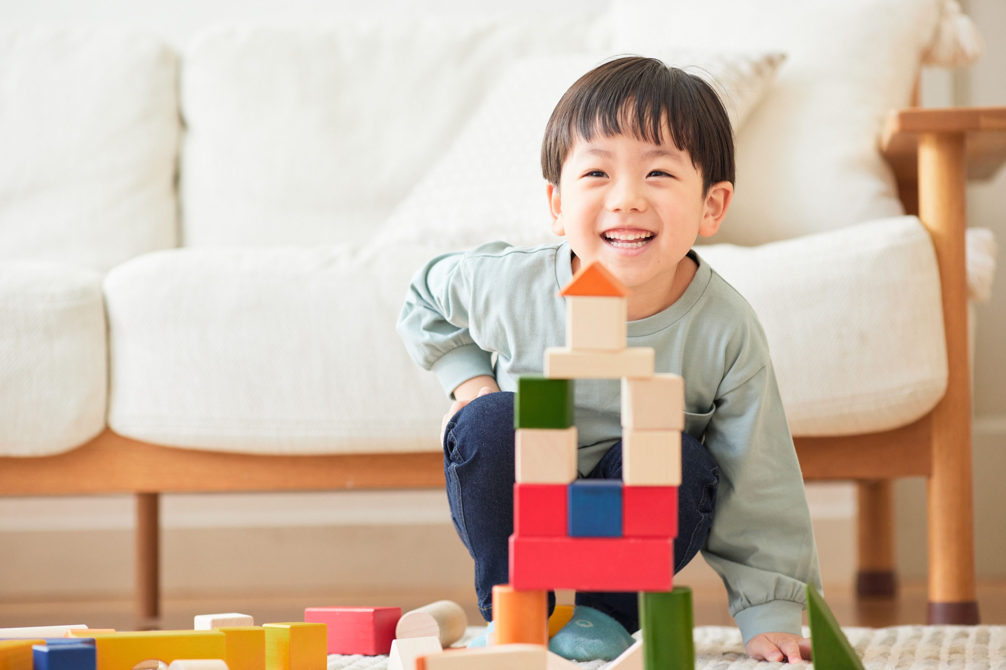 Child persisting with blocks